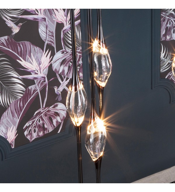 Подвесной светильник Delight Collection Pezzo 3 pearl black