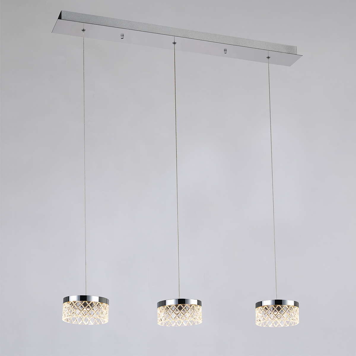 Подвесной светильник Delight Collection Diamond cut MD21020075-3B chrome