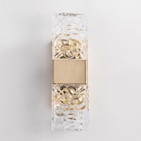 Настенный светильник Delight Collection 88068W gold/clear