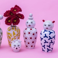 Ваза Seletti Canopie Lula