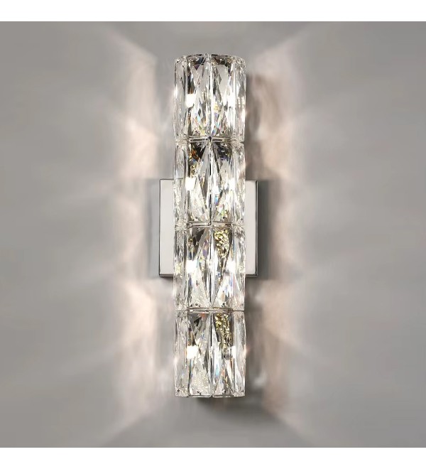 Настенный светильник Delight Collection A06W/4 silver/clear