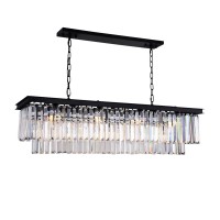 Люстра Delight Collection Odeon 10C/P black/clear