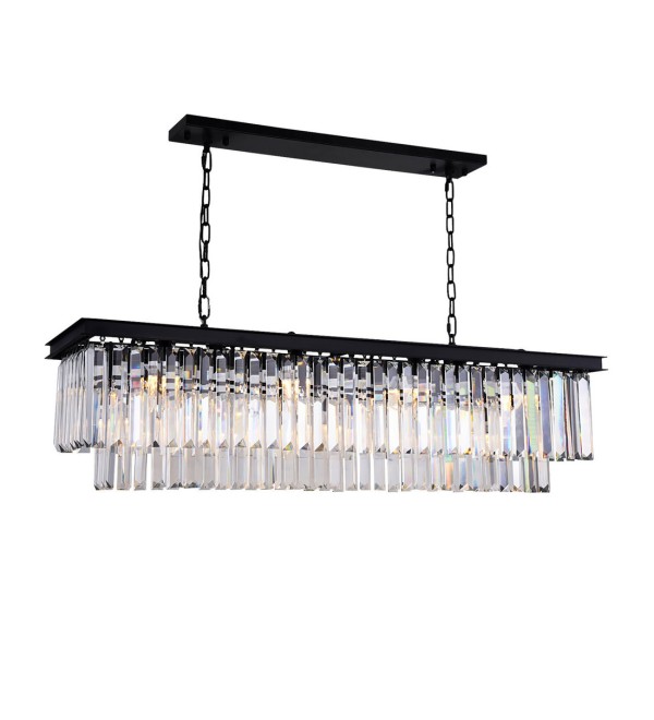 Люстра Delight Collection Odeon 10C/P black/clear