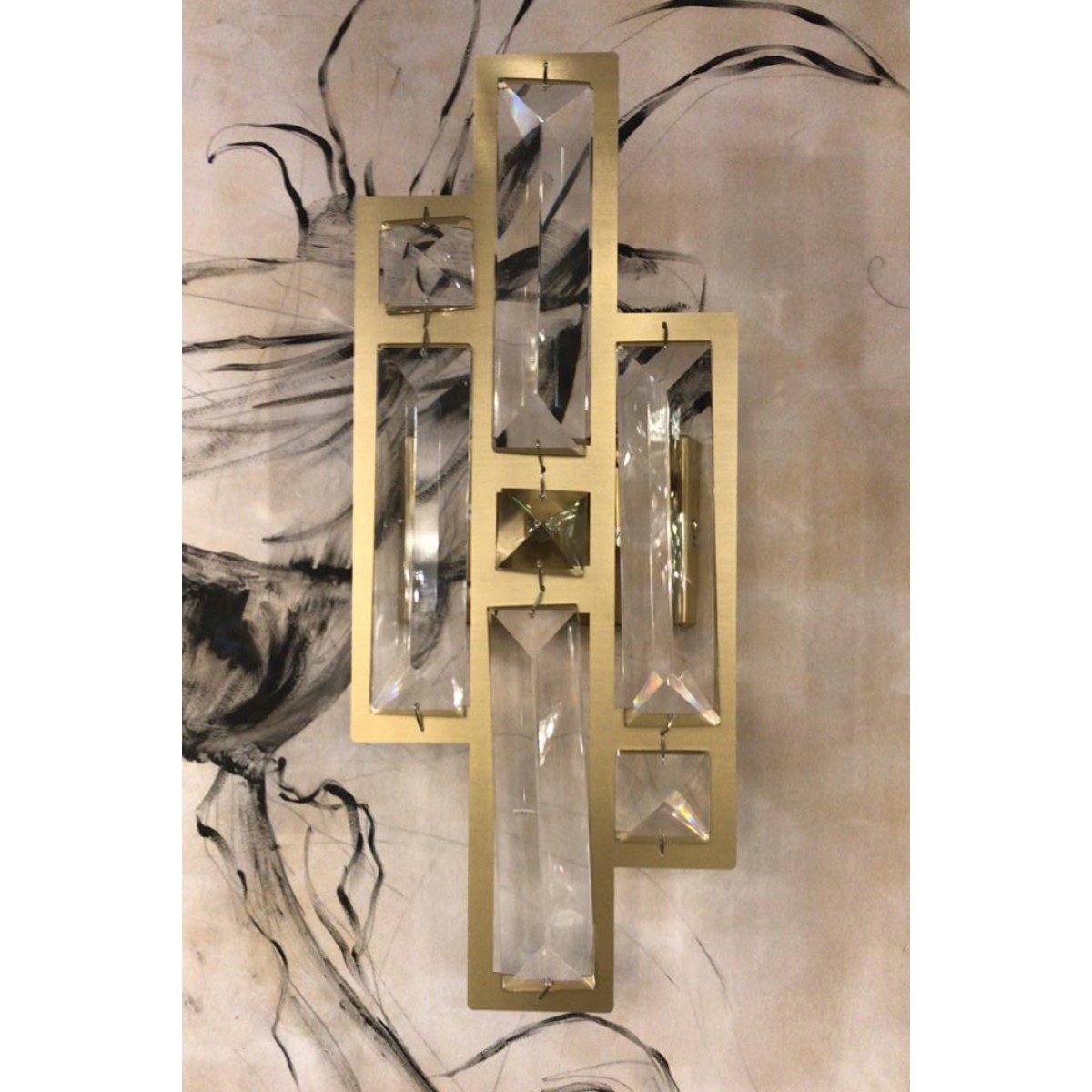 Настенный светильник Delight Collection W68095-2 gold