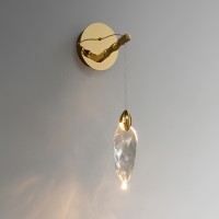 Настенный светильник Delight Collection Colvin MT9176-1W titanium gold
