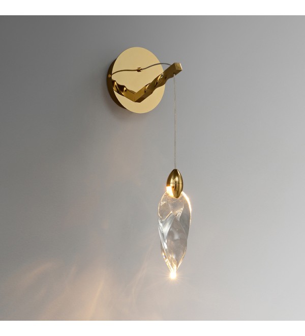 Настенный светильник Delight Collection Colvin MT9176-1W titanium gold