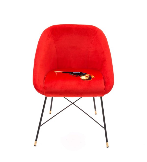 Обеденный стул Seletti Toiletpaper Furniture Revolver