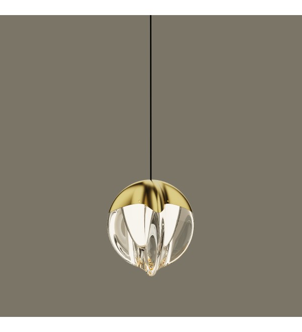 Подвесной светильник Delight Collection MD24001033-1A gold/clear