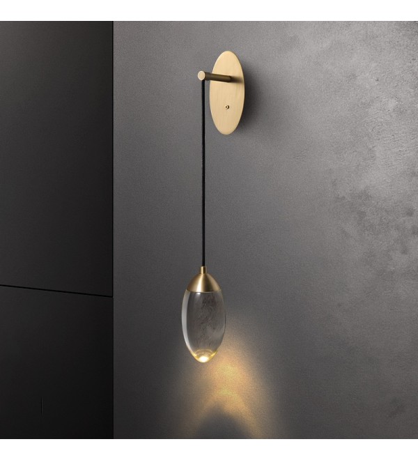 Настенный светильник Delight Collection Celestial MT8847-1W brass
