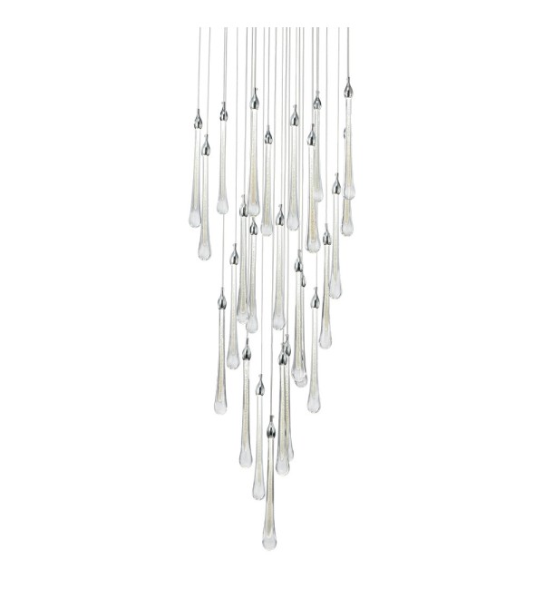 Подвесной светильник Delight Collection Teardrop 25 chrome
