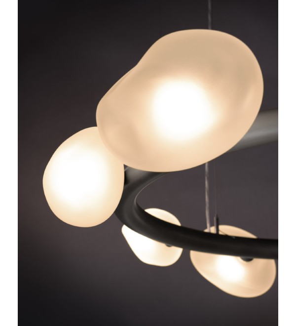 Люстра Delight Collection Matter 5055P/D910 black/white
