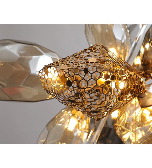 Люстра Delight Collection Britannica 8898P/AL gold/smoky