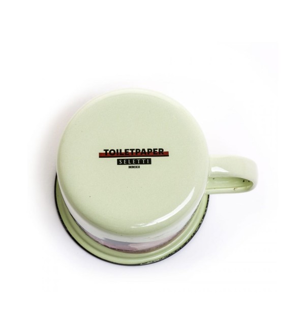 Кружка Seletti Toiletpaper Enamel Mug Plunger