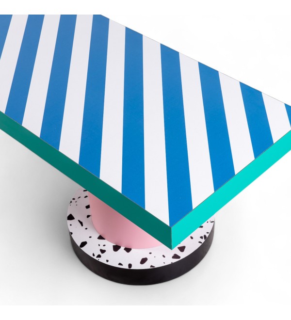 Скамья Seletti Superfurniture Superbench Blue Stripes