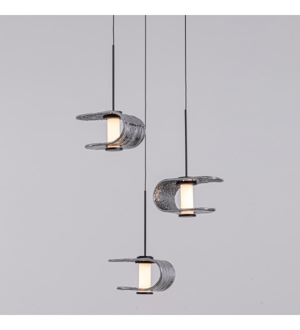 Подвесной светильник Delight Collection MD24020901-3A black/smoky