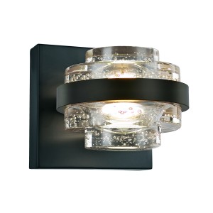 Настенный светильник Delight Collection Indiana MB22030002-1A black/clear
