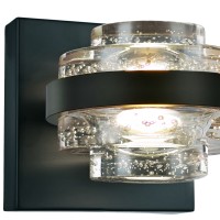 Настенный светильник Delight Collection Indiana MB22030002-1A black/clear