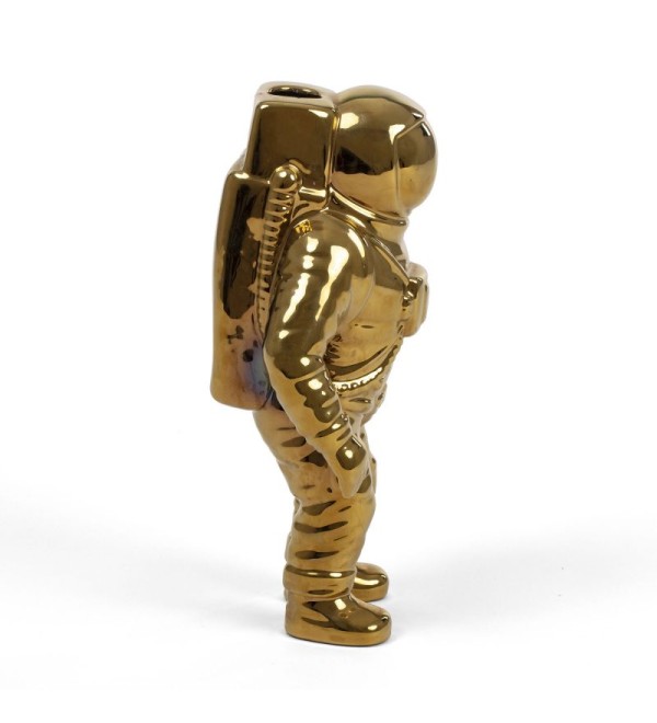 Ваза Seletti Cosmic Diner Starman Gold