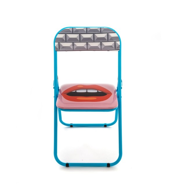 Складной стул Seletti Blow Folding Chair Mouth
