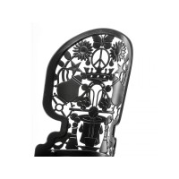 Стул Seletti Industry Collection Aluminium Black (черный, арт. 18686 NER)