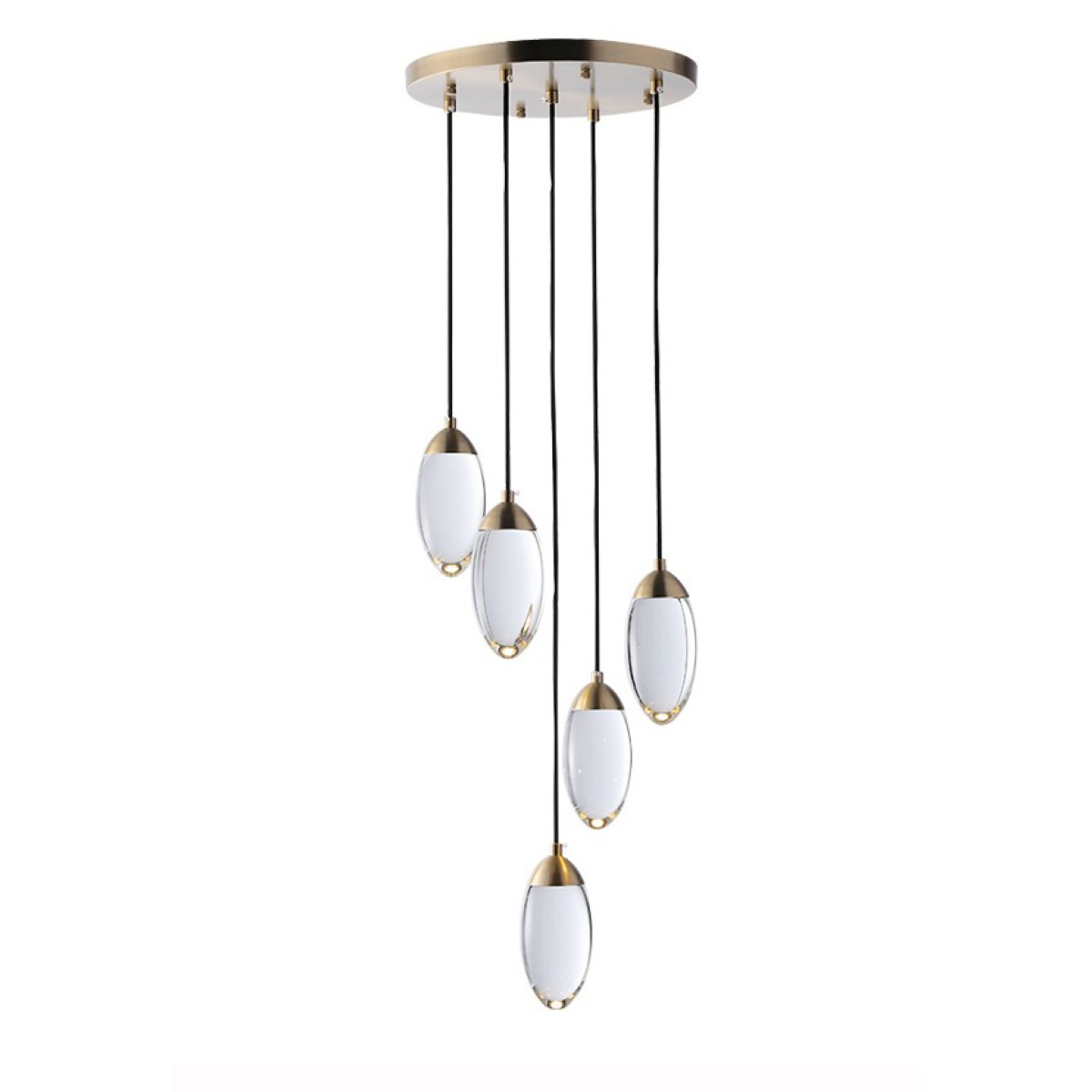 Подвесной светильник Delight Collection Celestial MT8848-5H brass