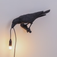 Настенный светильник Seletti Bird Looking Left Black