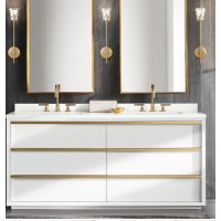 Настенный светильник Delight Collection Torche De Verre 1 light gold
