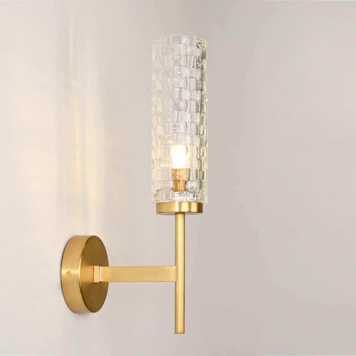 Настенный светильник Delight Collection BRWL7055 antique brass