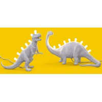 Настольная лампа Seletti Jurassic Lamp T-Rex USB
