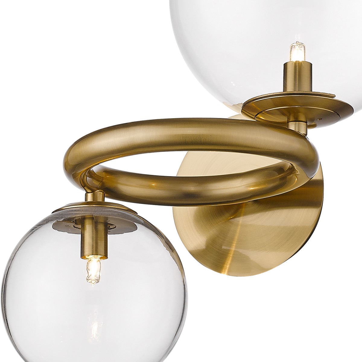 Настенный светильник Delight Collection Puppet W68092-2 brass