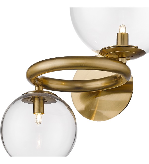 Настенный светильник Delight Collection Puppet W68092-2 brass