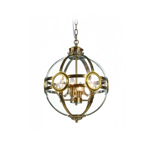 Люстра Delight Collection Hagerty 3 ant.brass