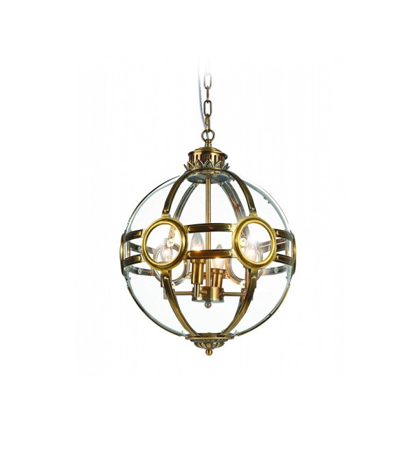 Люстра Delight Collection Hagerty 3 ant.brass