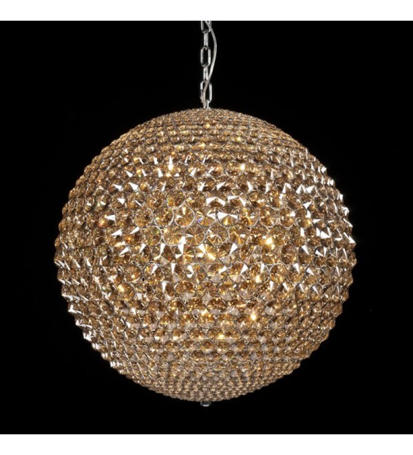 Люстра Illuminati Corso MD103204-9A chrome/smoky