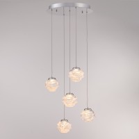 Подвесной светильник Delight Collection MD25030003-5A chrome/clear