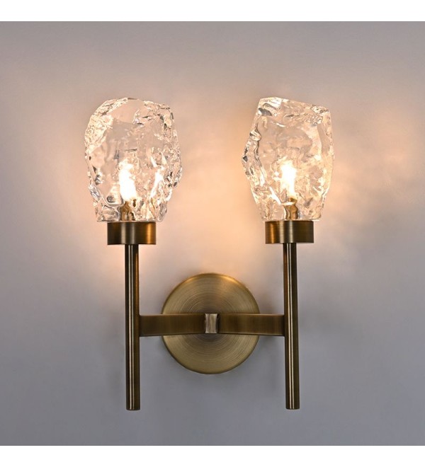 Настенный светильник Delight Collection Cornwell BRWL7071-02 antique brass