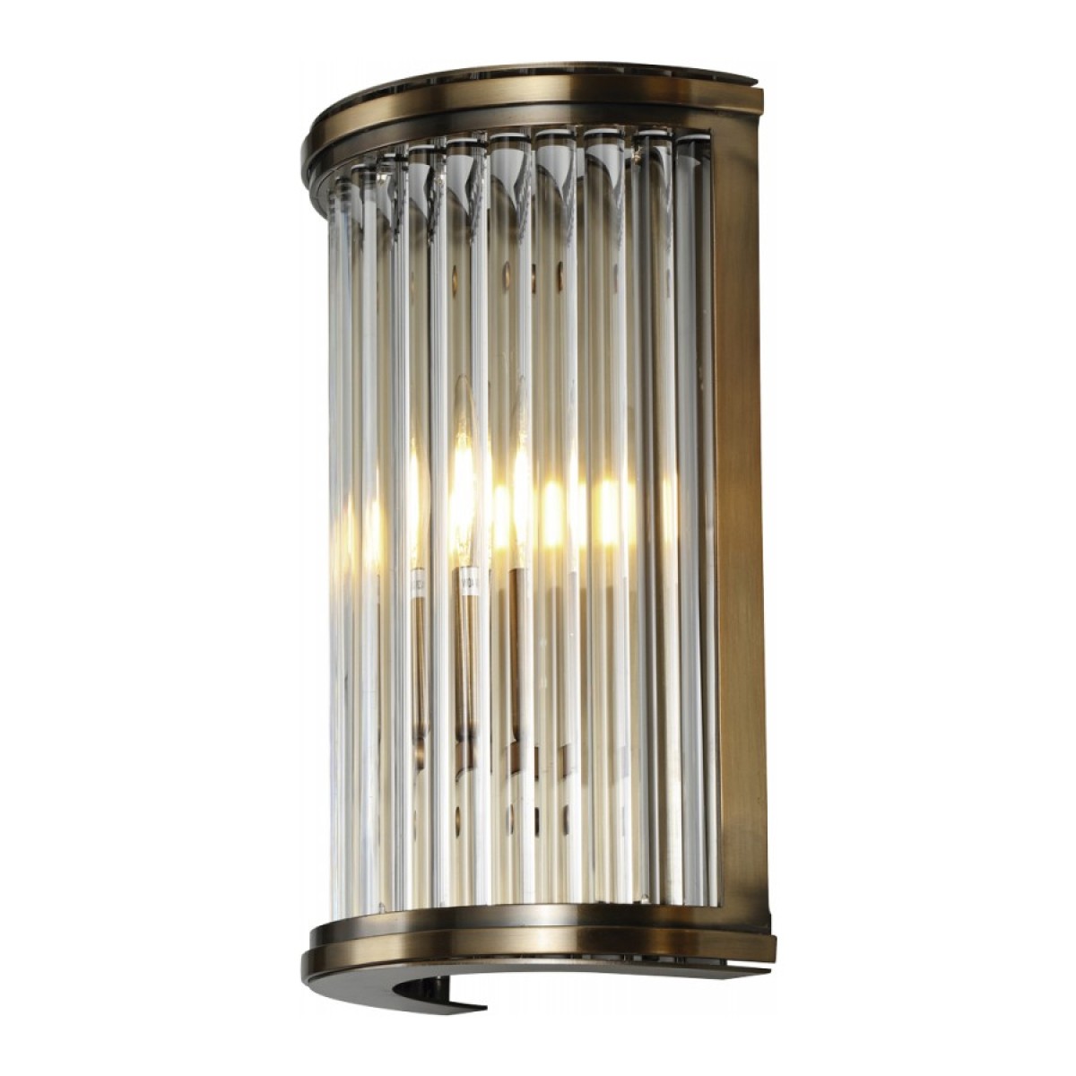 Настенный светильник Delight Collection Crystal bar Alice brass