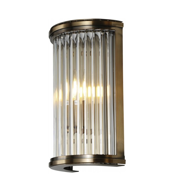 Настенный светильник Delight Collection Crystal bar Alice brass