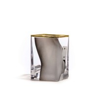 Ваза Seletti Toiletpaper Glass Vase Two of Spades Small