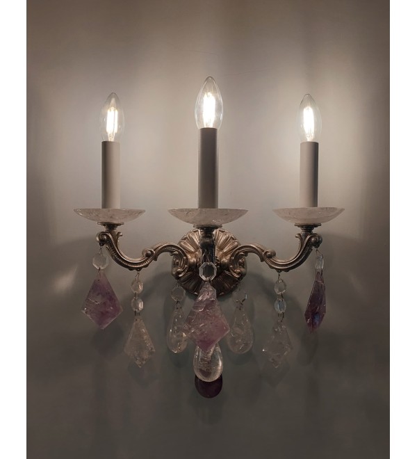 Настенный светильник Schonbek La Scala Rock Crystal 5402-48 R