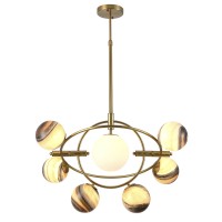Люстра Delight Collection Planet 7B brass