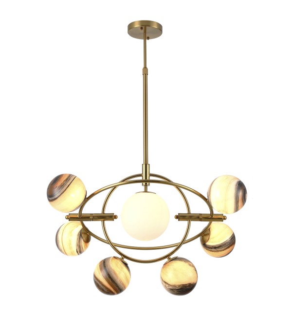 Люстра Delight Collection Planet 7B brass