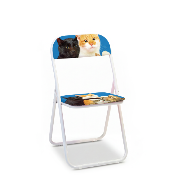 Складной стул Seletti Toiletpaper Pets Polycats