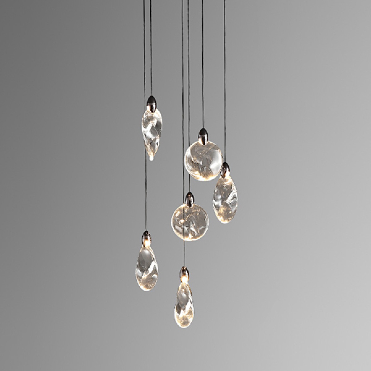 Подвесной светильник Delight Collection Colvin MT9176-6H pearl black