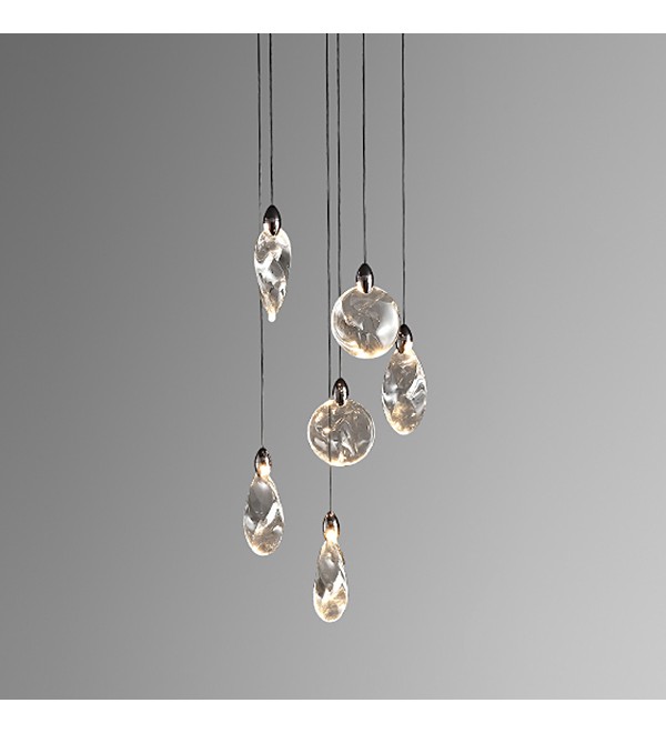 Подвесной светильник Delight Collection Colvin MT9176-6H pearl black