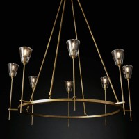Люстра Delight Collection Torche De Verre 8 gold