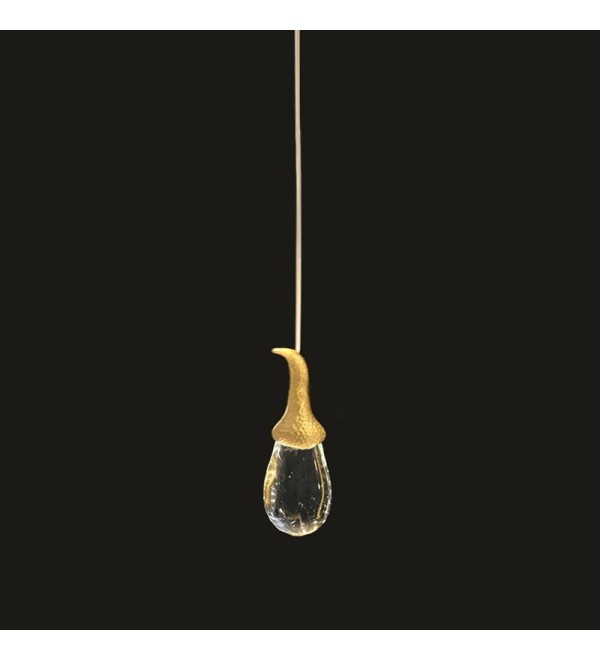 Подвесной светильник Delight Collection Seed OMG07287-1 C1 gold