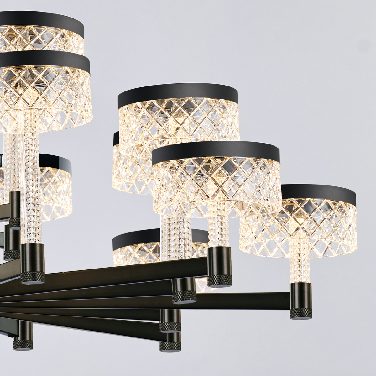 Люстра Delight Collection Diamond cut MD21020075-20A matt black
