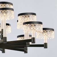 Люстра Delight Collection Diamond cut MD21020075-20A matt black