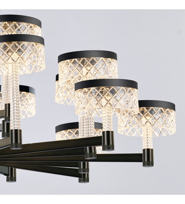 Люстра Delight Collection Diamond cut MD21020075-20A matt black